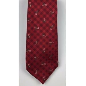 Noel Holiday Collection Necktie Candy Cane